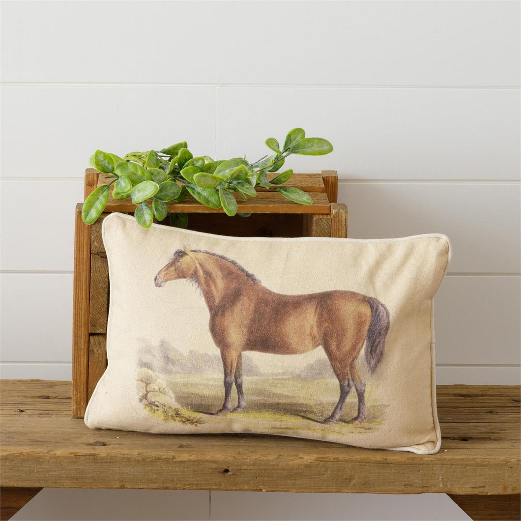 Pillow Vintage Horse