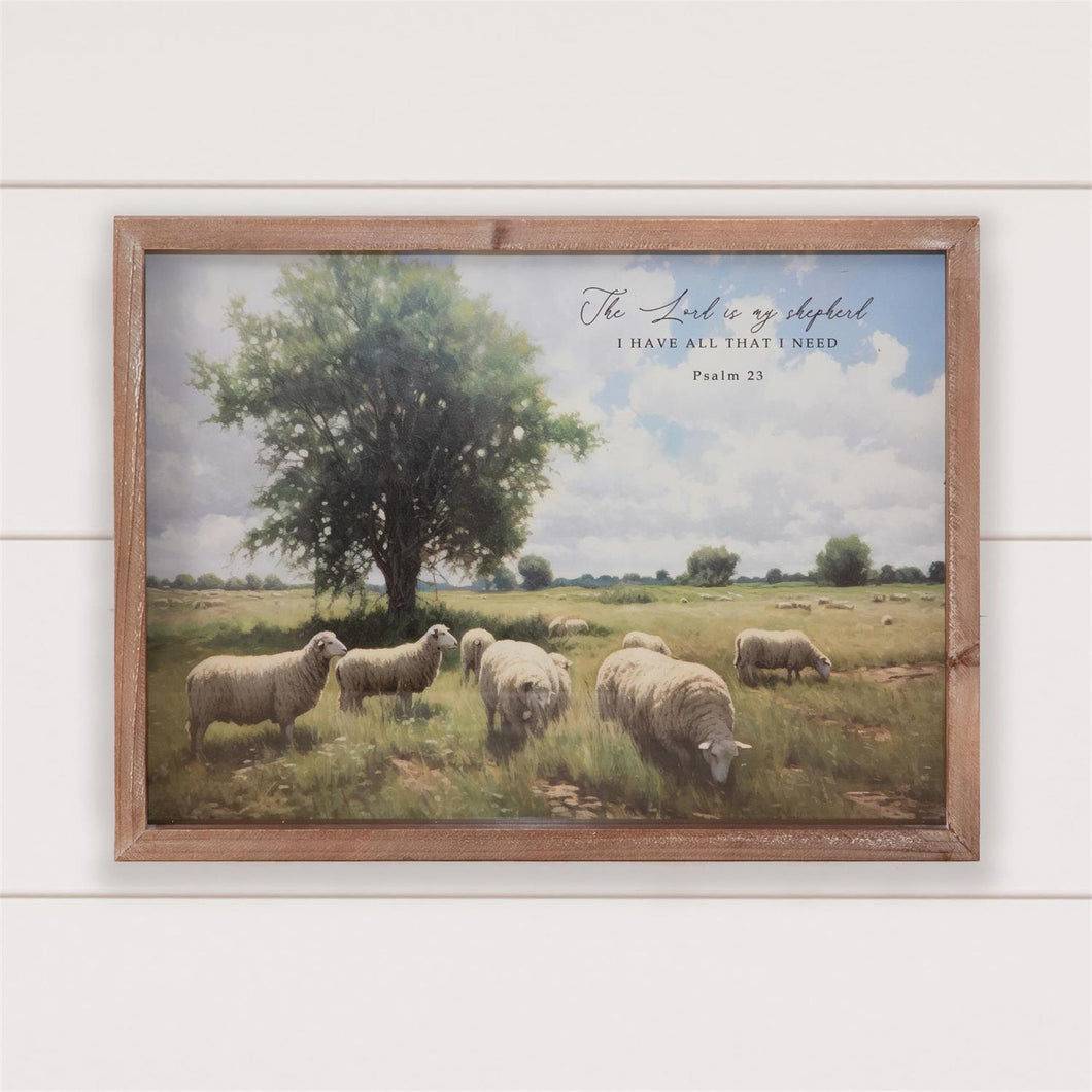 Framed Prints The Lord Is My Shepherd