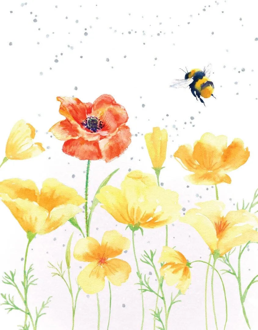 Card Gift Enclosure Bee-utiful Day