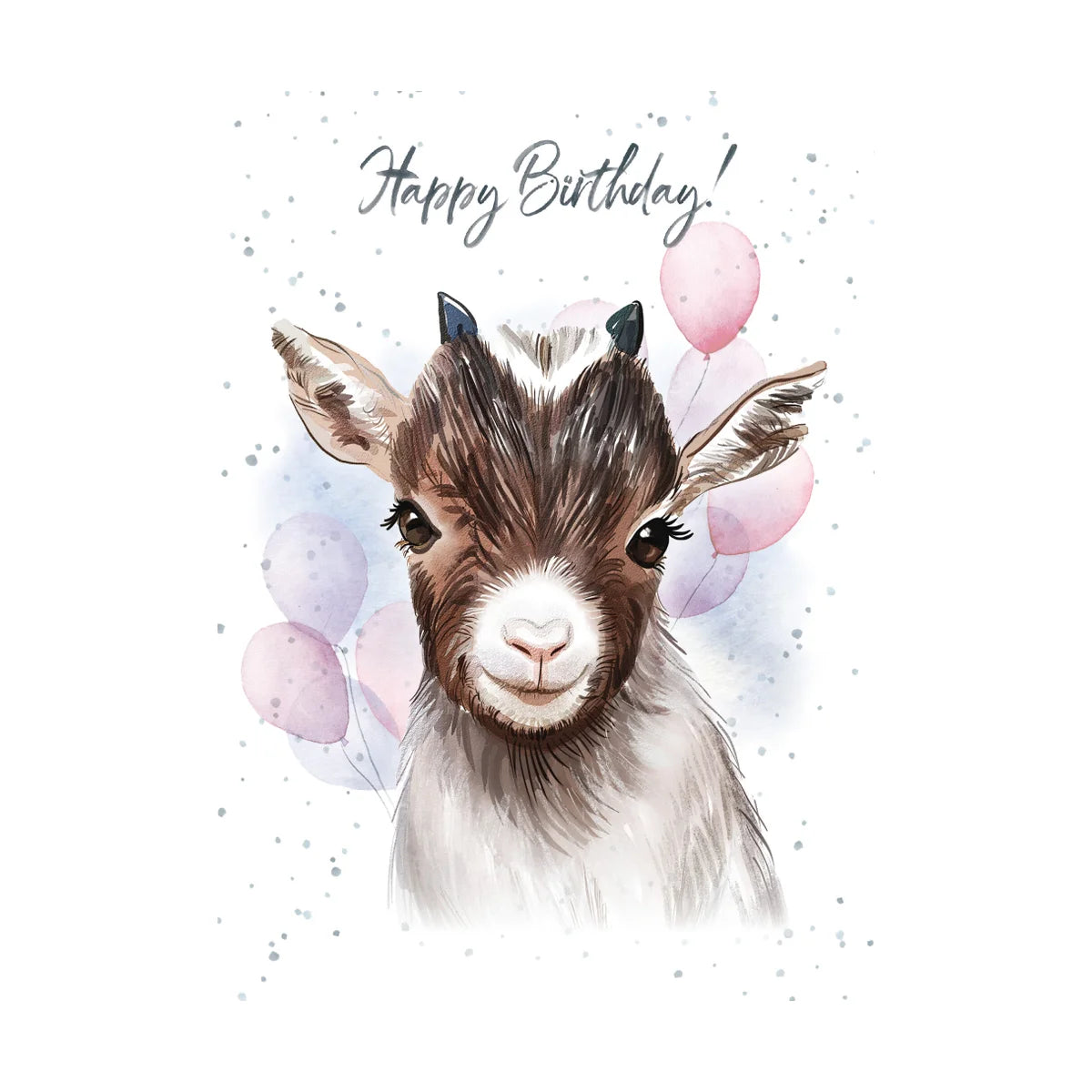 Card Birthday Happy Birthday Goat – This Is It Gifts Inc.