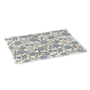 Placemat Floral Blue