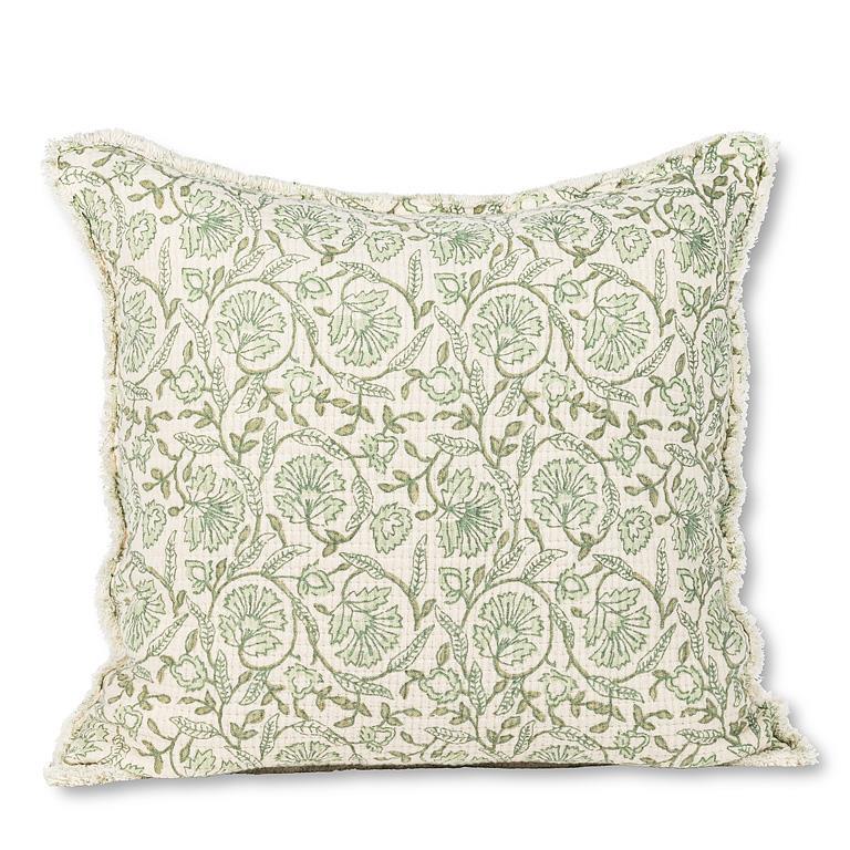 Pillow Floral Green