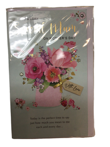 Card Mother's Day Special Mum Flower Box