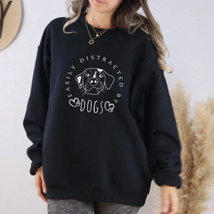 Sweater Easily Distracted By Dogs