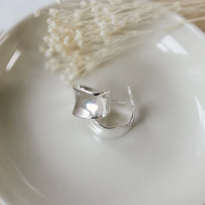 Earring Artsy Fartsy Hoops Silver