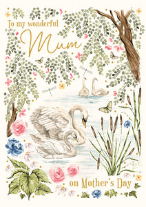 Card Mothers Day To My Wonderful Mum