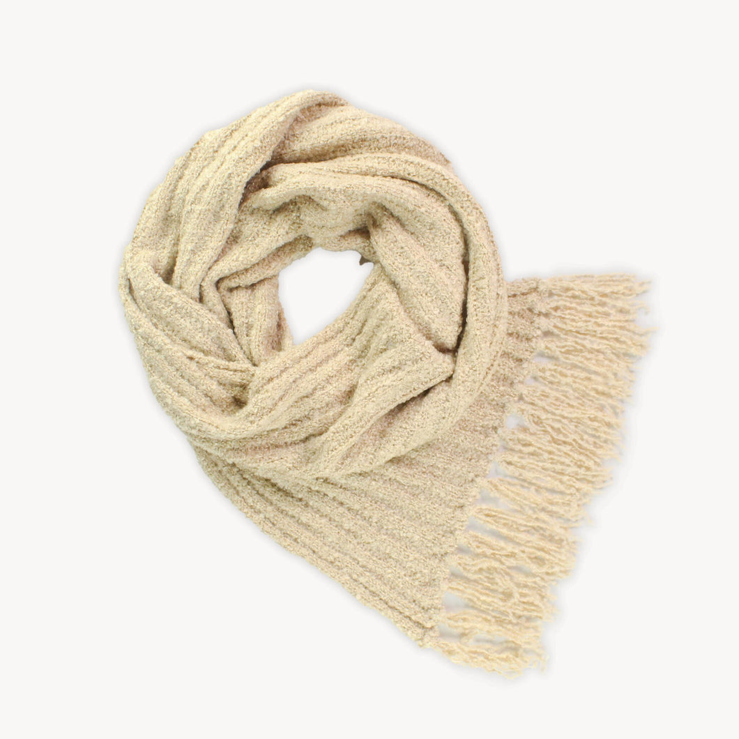 Scarf Cozy Ribbed