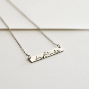 Necklace Horizontal Bar