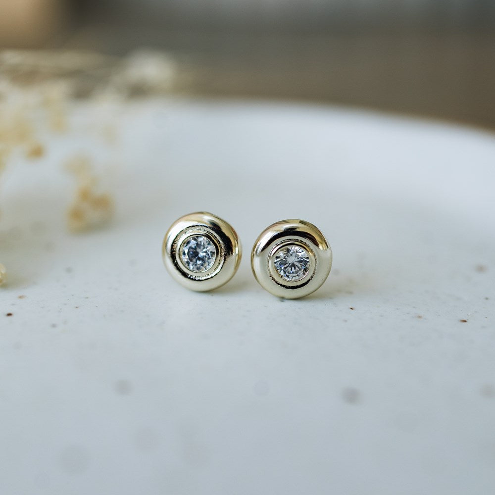 Earring Glimmer Disc