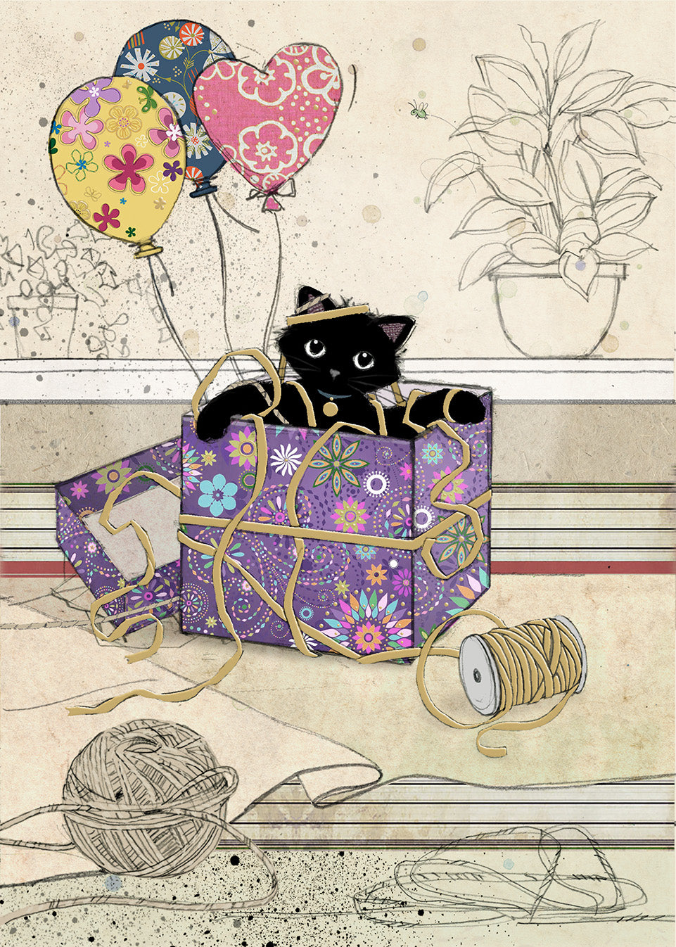 Card Gift Kitty
