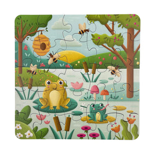 Puzzle Froggy Pond