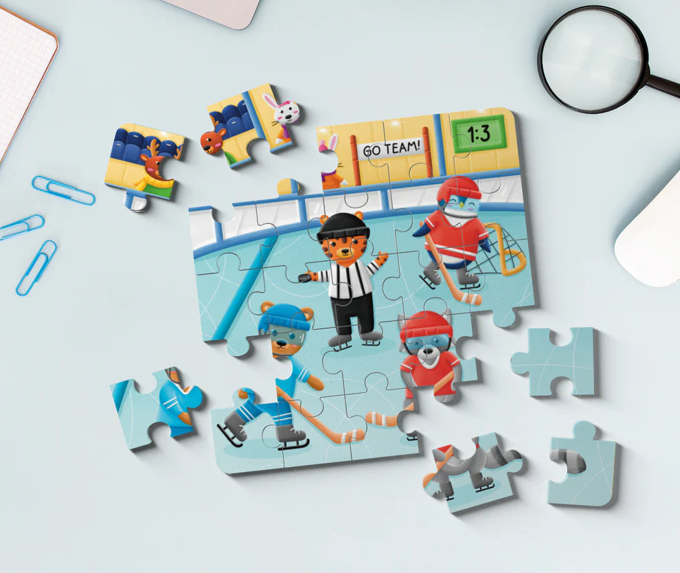 Puzzle Ice Hockey