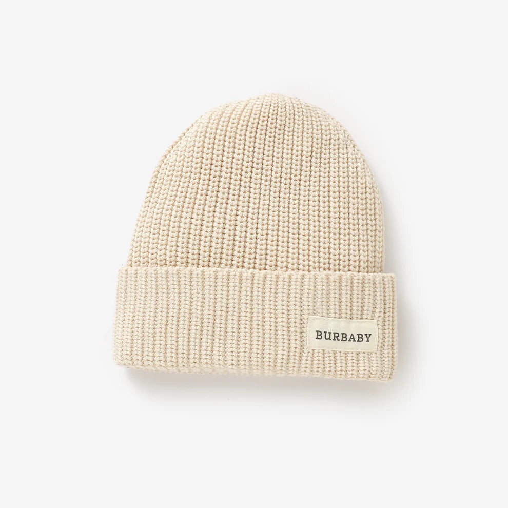 Hat  Baby Ribbed Toque  Cream