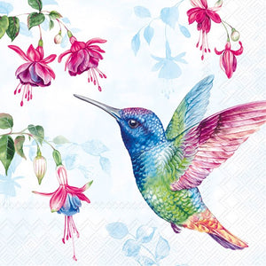 Napkin Luncheon Hummingbird