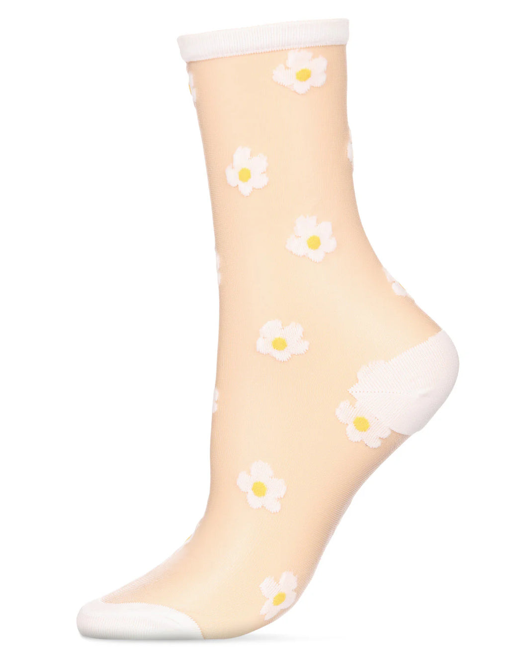 Socks Sheer Daisy