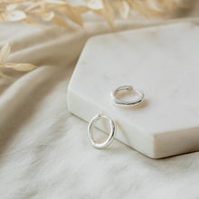 Load image into Gallery viewer, Earring Mini  Circular Hoops
