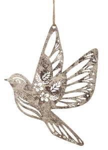 Ornament Silver Bird