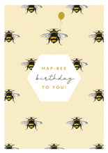 Load image into Gallery viewer, Card Hap Bee Birthday
