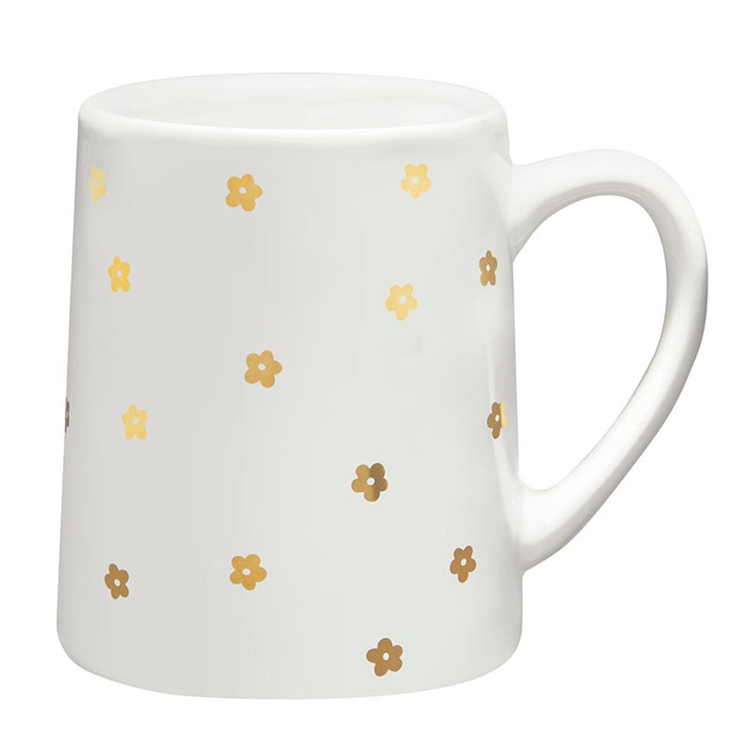 Mug Tapered Small Flowers