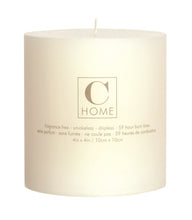 Load image into Gallery viewer, Candles Ivory Pillar Candle
