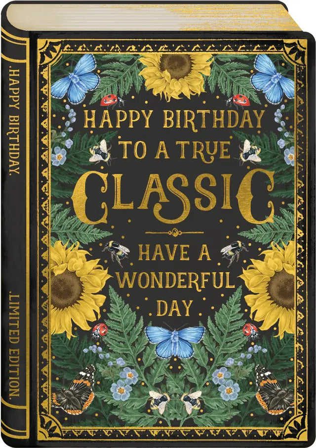 Card Birthday Blank To A True Classic
