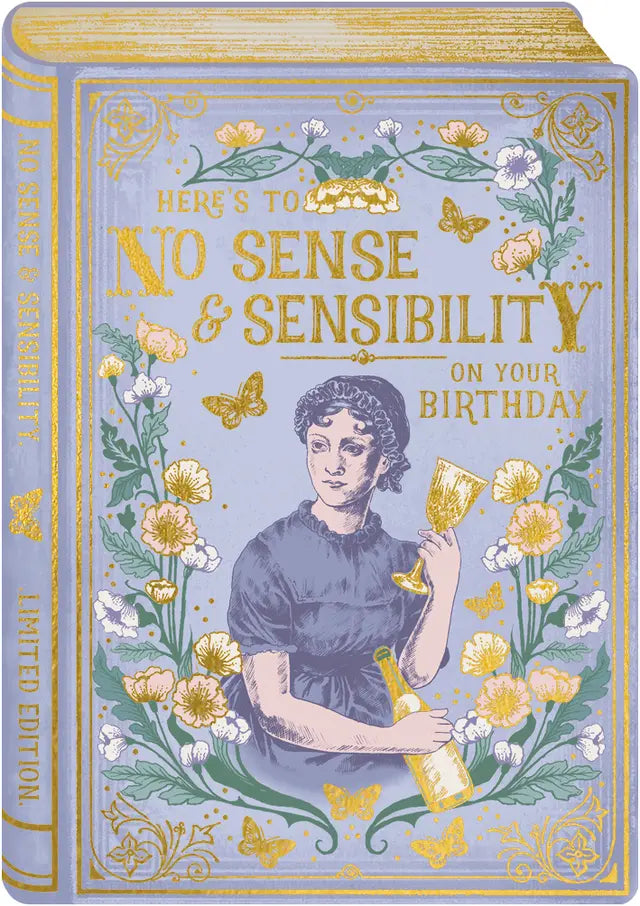 Card Birthday Blank Sense And Sensibility