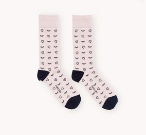 Sock Pima Heart Warmer