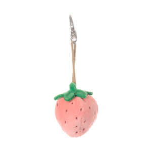 Bag Charm Pink Strawberry