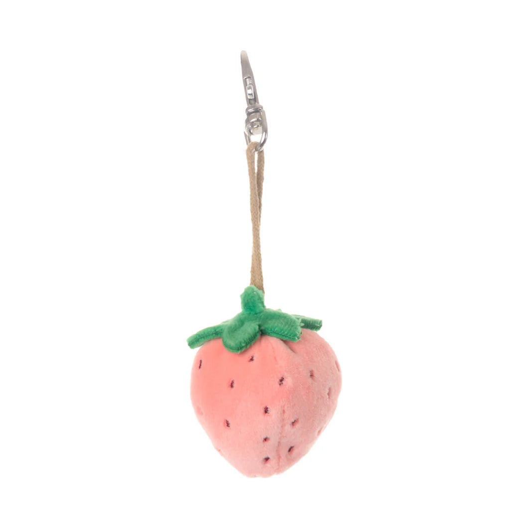 Bag Charm Pink Strawberry
