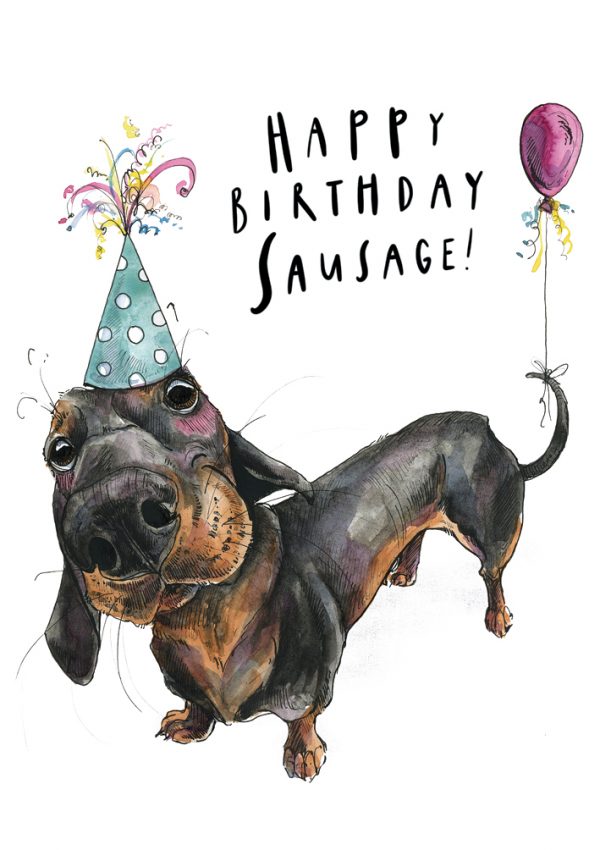 Card Birthday  Happy Birthday Sausage