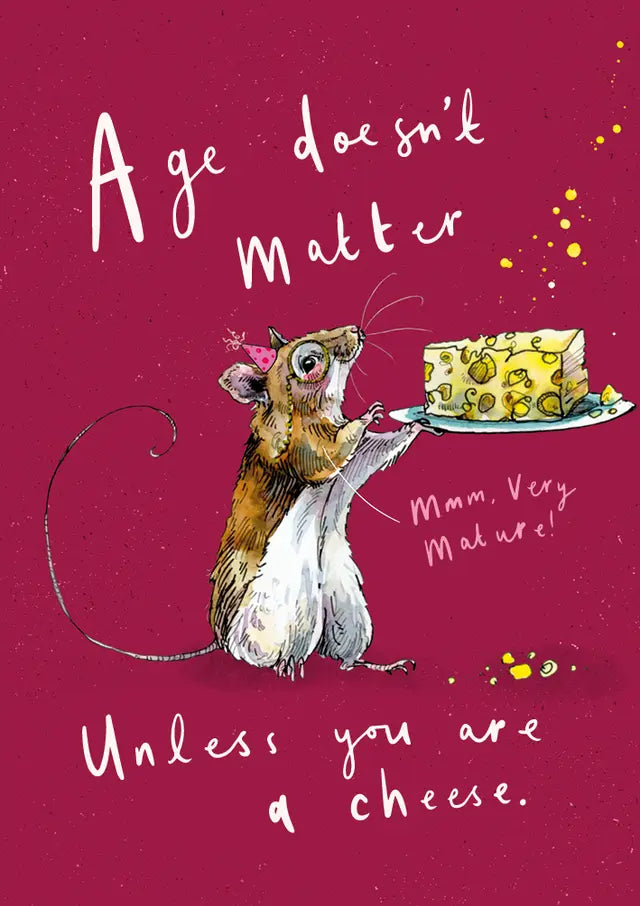 Card Birthday Age Doesn't Matter