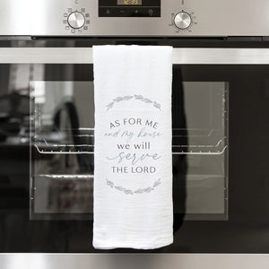 Tea Towel As For Me And My House