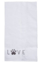 Load image into Gallery viewer, Tea Towel Love/Woof

