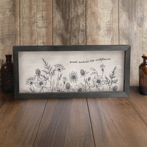 Framed Art Spread Kindness