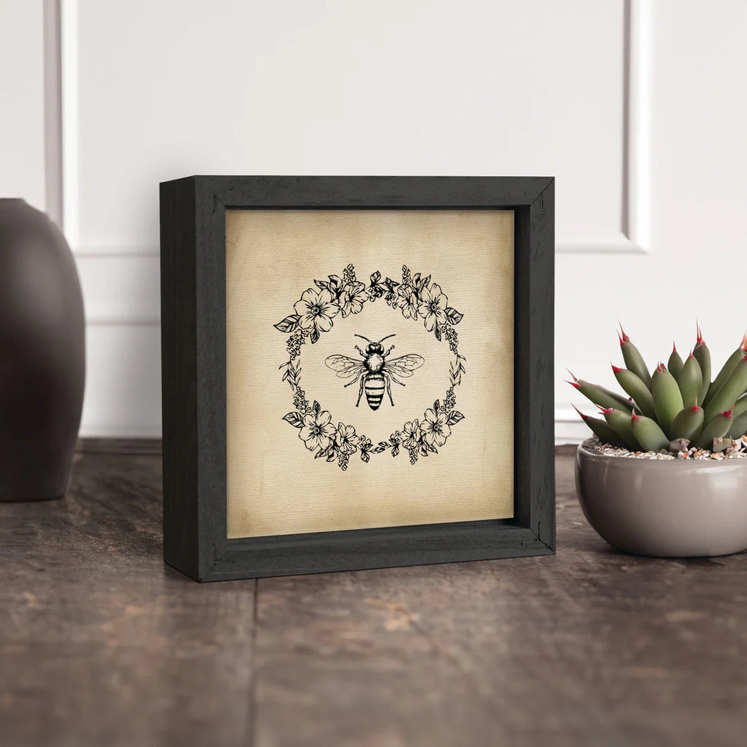 Framed Art Bee