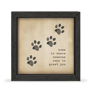 Framed Art Home Is Where