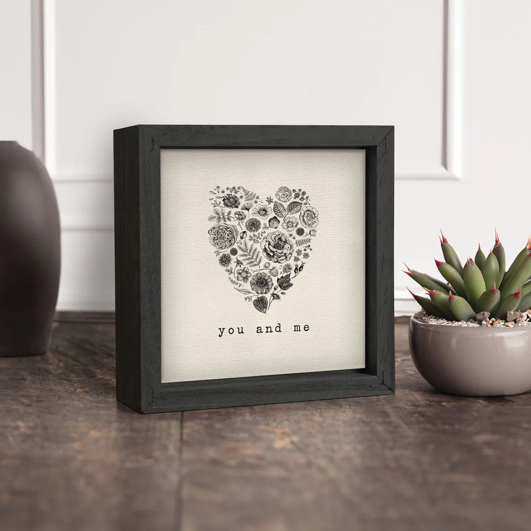 Framed Art You And Me