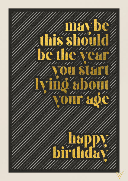 Card Birthday Maybe This Should Be The Year