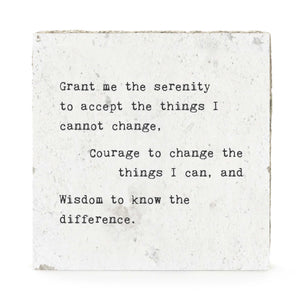 Little Gem Grant Me The Serenity