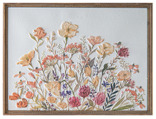 Load image into Gallery viewer, Wall Art Wildflower Metal and Wood
