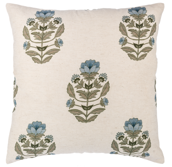 Pillow Blue Floral