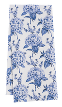 Load image into Gallery viewer, Tea Towel Blue Hydrangeas
