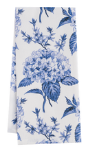Load image into Gallery viewer, Tea Towel Blue Hydrangeas
