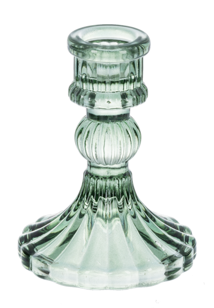 Candle Holder Cut Glass Taper Holder