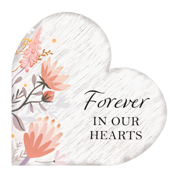 Memorial Wooden Heart