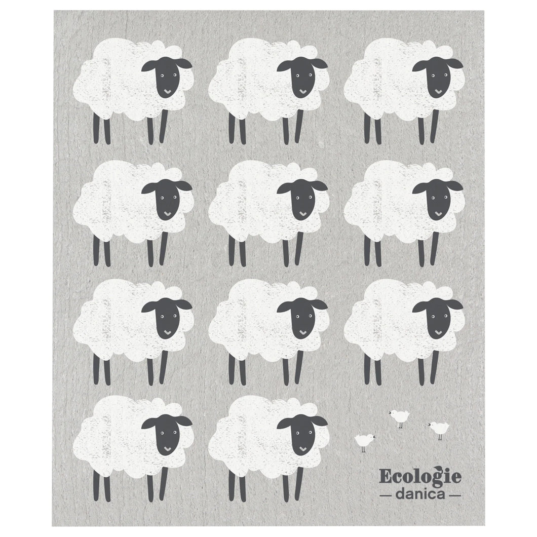 Swedish Dishcloth Counting Sheep