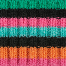 Load image into Gallery viewer, Hat Pom Pom Color Burst Black
