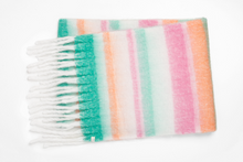 Load image into Gallery viewer, Scarf Color Burst Stripes

