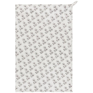 Tea Towel Floret Block Print