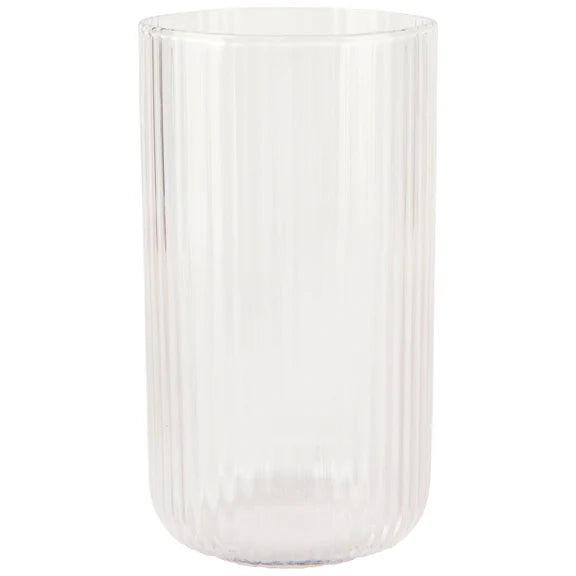 Tumbler Fluted Clear